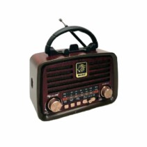 Επαναφορτιζόμενο ραδιόφωνο Retro - RX-1111BT - 011113