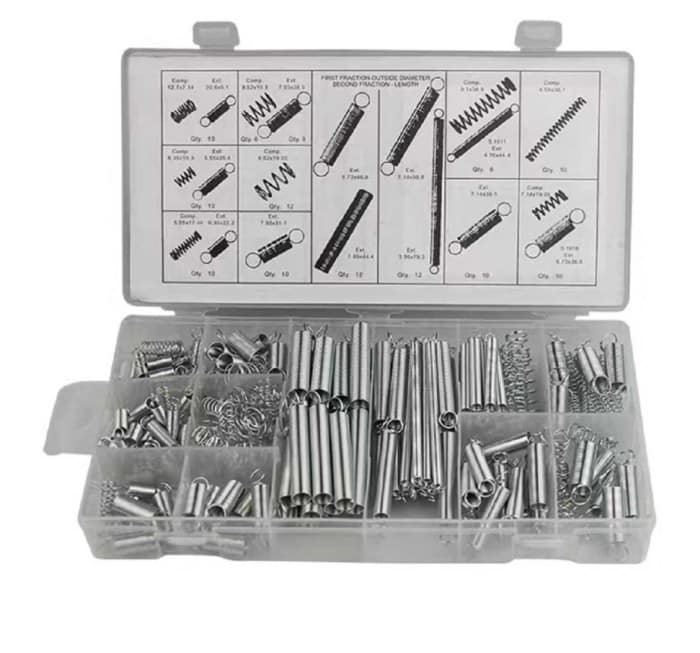 Σετ μεταλλικά ελατήρια - 200pcs - 678979 - Image 2
