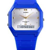 Ψηφιακό/αναλογικό ρολόι χειρός – Skmei - 1604 - Blue