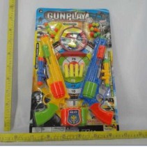 Σετ 2 παιδικά όπλα με στόχο - Soft Gun - 6311-28B - 597095