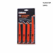 Σετ ανταλλακτικές λεπίδες σπαθόσεγας - 10pcs - Finder - 191572