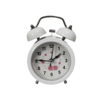 Επιτραπέζιο ρολόι – Ξυπνητήρι - 6025 - 052060 - White