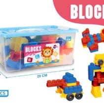Σετ τουβλάκια κατασκευών DIY - 76pcs - 8625-4 - 221660