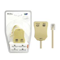 Διακλαδωτής ADSL με φίλτρο για Modem/Router & PSTN - ADSL Splitter - 61063B - 098531