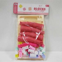 Πάγκος κατασκευών DIY με τουβλάκια - 50pcs - 6688-9 - 493801