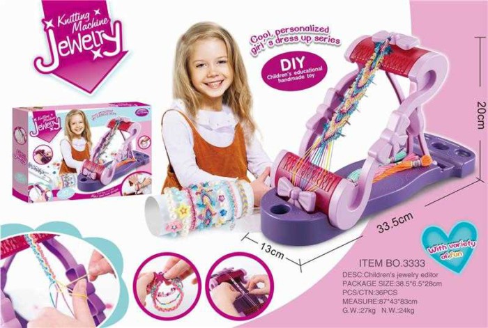 Παιδική μηχανή πλεξίματος DIY - 3333 - 533338 - Image 2