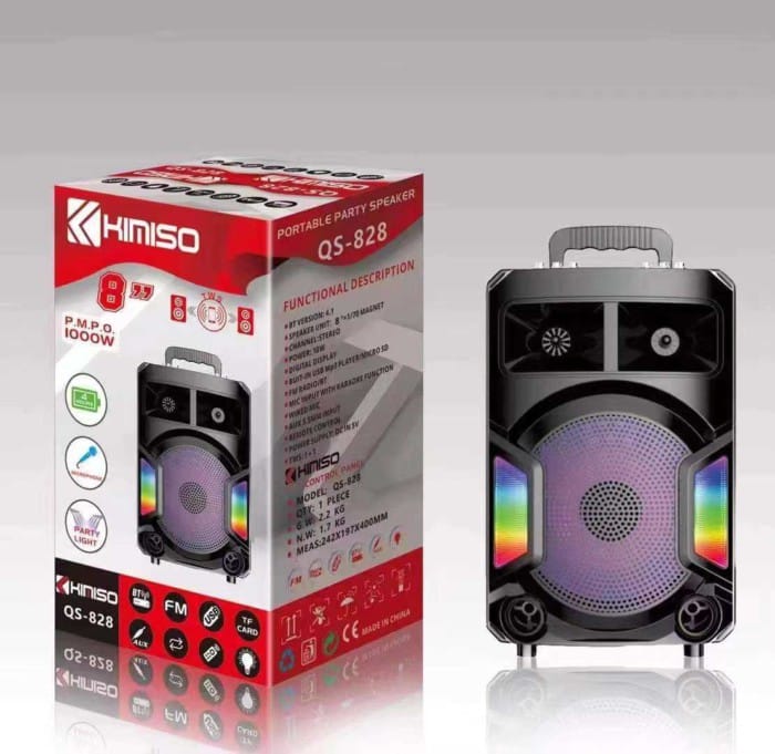 Φορητό ηχείο subwoofer - QS828 - 886632