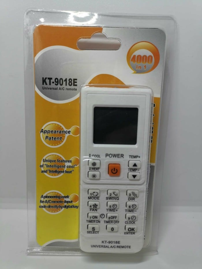 Τηλεχειριστήριο κλιματιστικού - Universal - KT-9018E - 110173 - Image 2