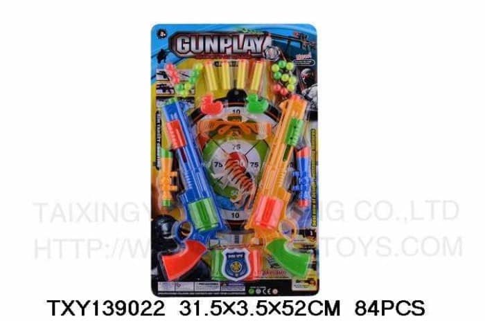 Σετ 2 παιδικά όπλα - Soft Gun - 6311-26B - 597088