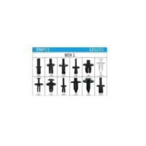 Σετ συνδετήρες αυτοκινήτου 12 τύπων - 350pcs - 180256