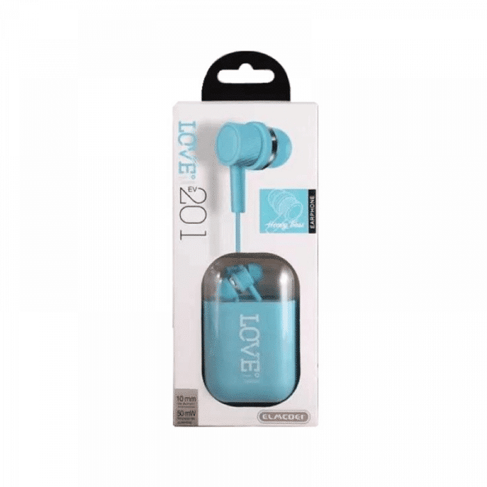 Ενσύρματα ακουστικά - EV-201 - 202012 - Blue