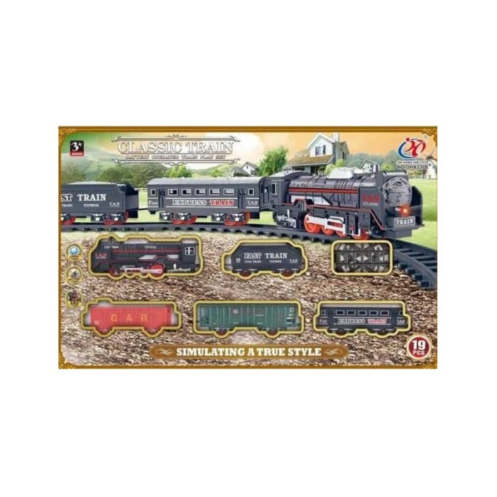 Παιδικό τρενάκι με ράγες - Classic Train - 3308 - 240542