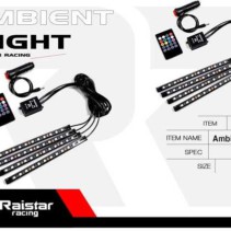 Σετ φωτισμού καμπίνας αυτοκινήτου LED - R-D19101-M12 - 110017
