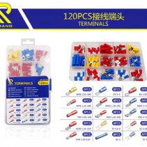Σετ ακροδέκτες καλωδίων 15 τύπων - 120pcs - 119933