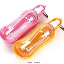 Φορητό μπουκάλι νερού σκύλου - Ποτίστρα - 500ml - 25x8.5cm - 550076