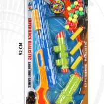 Σετ 2 παιδικά όπλα με στόχο - Soft Gun - 9311-131A - 597477