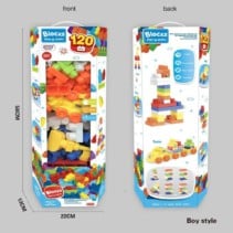 Σετ κατασκευών DIY με τουβλάκια - 120pcs - 6668-5 - 493610
