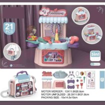 Σετ βαλιτσάκι-πάγκος ομορφιάς - 18T03 - 221392