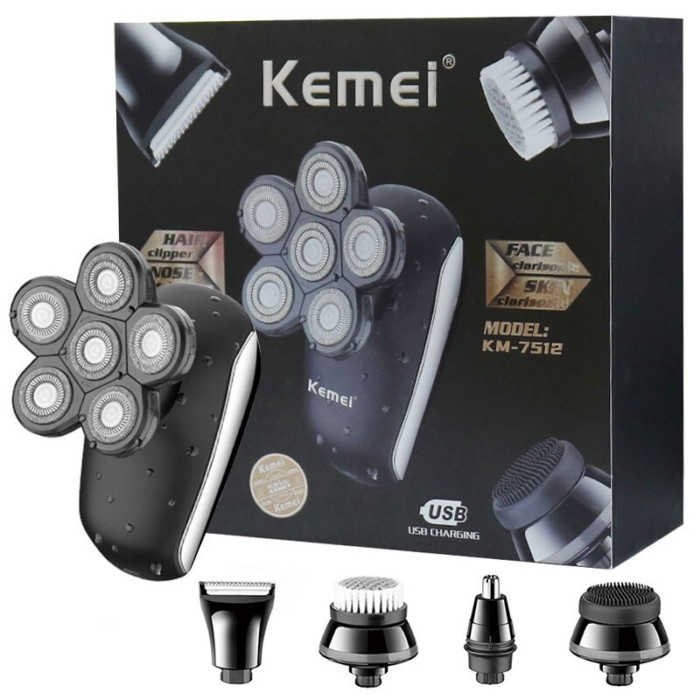 Ξυριστική μηχανή - KM-7512 - Kemei - Image 2