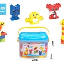 Σετ τουβλάκια κατασκευών DIY - 82pcs - 8614-9 - 221670