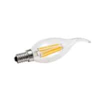Λάμπα LED Filament φλόγα - Ε14 - 6W - 431510