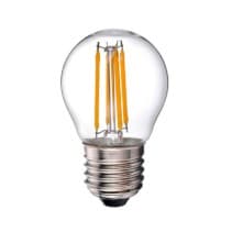 Λάμπα LED Filament φούσκα - G45 - Ε27 - 4W - 431541