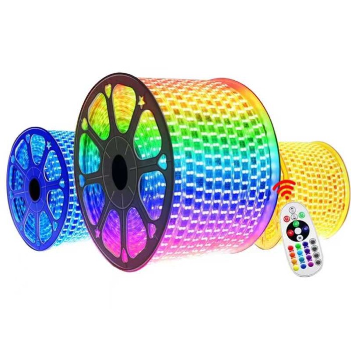 Ταινία LED – LED Strip - 220V - 5050 - 60D - RGB - 432036