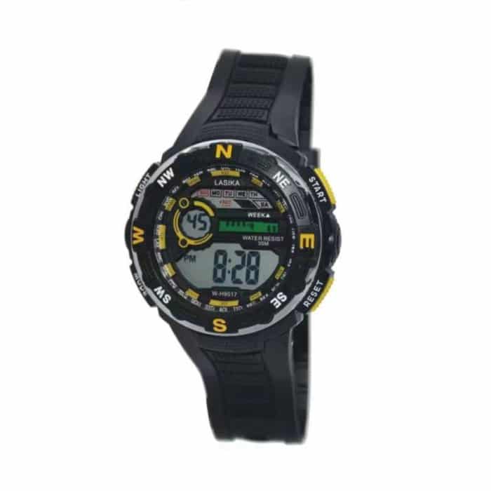 Ψηφιακό ρολόι χειρός - W-H9017 - Lasika - 490170 - Yellow