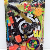 Σετ 2 παιδικά όπλα με αξεσουάρ - Soft Gun - 6311-56B - 597200