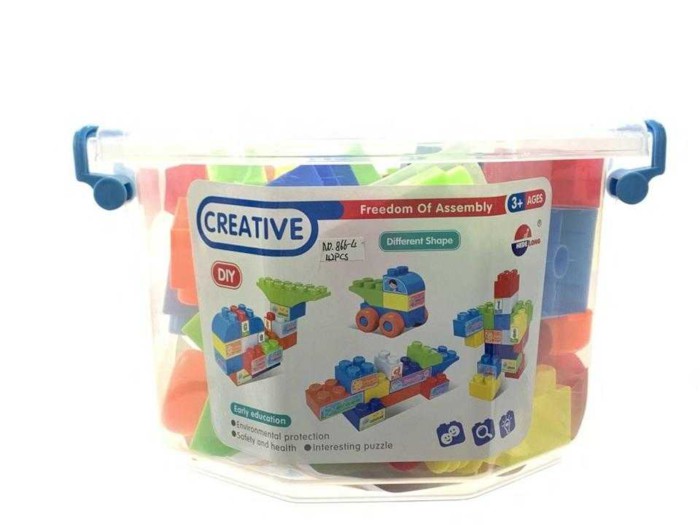 Σετ τουβλάκια κατασκευών DIY - 42pcs - 866-4 - 221642