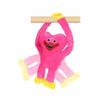 Λούτρινο τερατάκι Huggy Wuggy που κάνει τούμπες - 20cm - 559632 - Pink