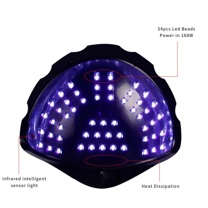 Φουρνάκι νυχιών UV/LED - SUNY2 - 168W - 582273 - Image 2