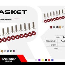 Σετ βίδες με χρωματιστές ροδέλες - R-G22701-10 - 120494