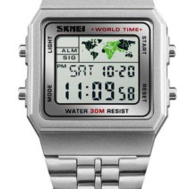 Ψηφιακό ρολόι χειρός – Skmei - 1338 - Silver