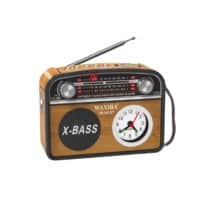 Επαναφορτιζόμενο ραδιόφωνο Retro - XB-981BT - 617149 - Brown