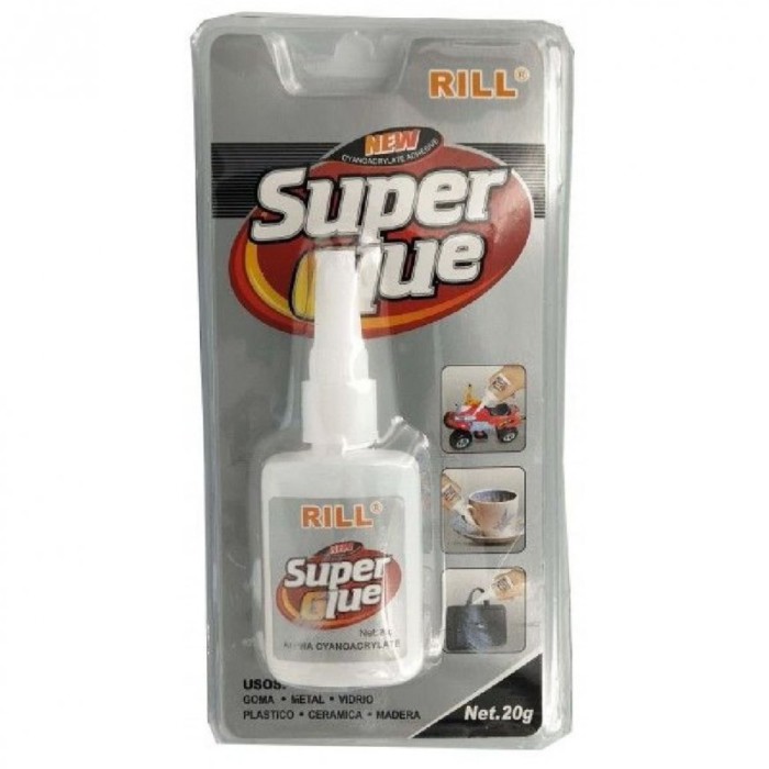 Kυανοακρυλική κόλλα ισχυρής δράσης 20gr - RL9200 - Super Glue Rill – 669206 - Image 3