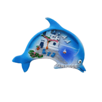 Tουριστικό μαγνητάκι Souvenir – Σετ 12pcs - Resin Magnet - 678044