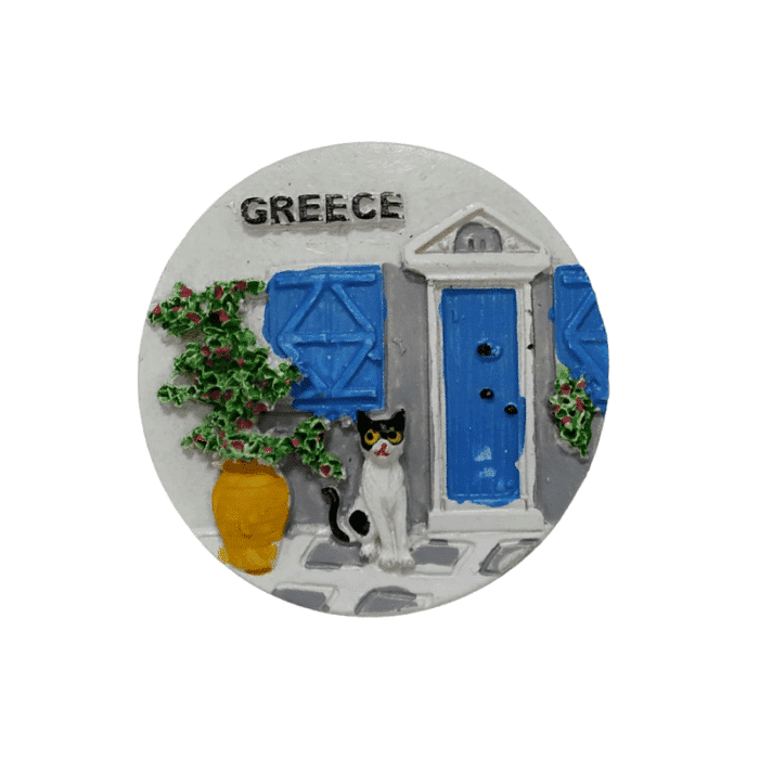 Tουριστικό μαγνητάκι Souvenir – Σετ 12pcs - Resin Magnet - 678218