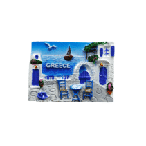 Tουριστικό μαγνητάκι Souvenir – Σετ 12pcs - Resin Magnet - 678259