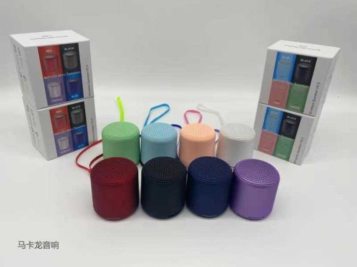 Ασύρματο ηχείο Bluetooth - Mini Macaron - 882825 - Blue - Image 2