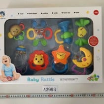 Σετ βρεφικές κουδουνίστρες - 8pcs - A3993 - 677216