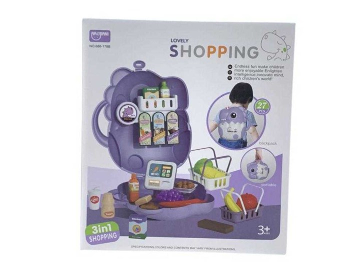 Σετ βαλιτσάκι Super Market - 688-178B - 221328