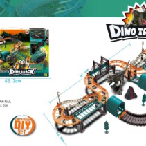 Σετ αυτοκινητόδρομος DIY δεινοσαύρων - Dino Track - 888-68 - 900338