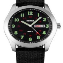 Αναλογικό ρολόι χειρός – Skmei - 9112 - Black