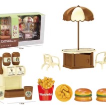 Σετ mini Fast Food με αξεσουάρ - 71022-68 - 677193