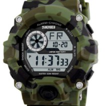 Ψηφιακό ρολόι χειρός – Skmei - 1019 - Army Green