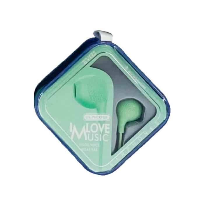 Ενσύρματα ακουστικά - EV-193 - 986663 - Green