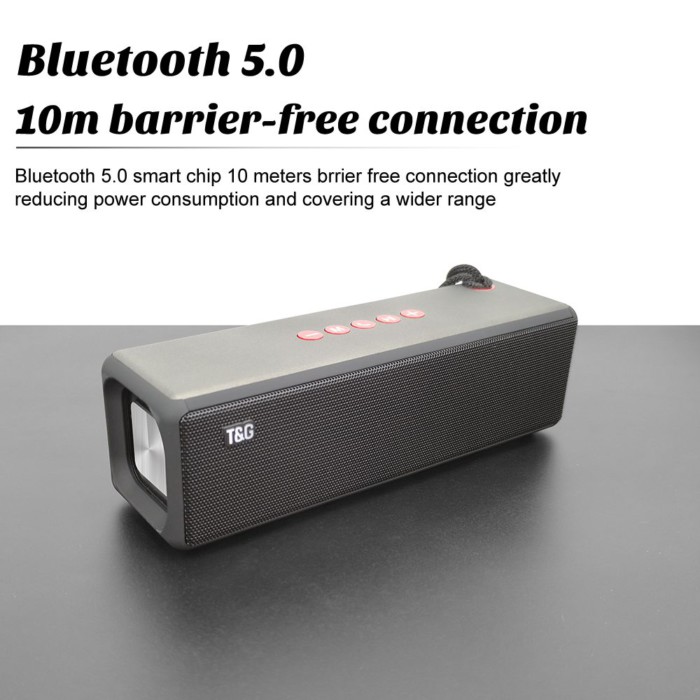 Ασύρματο ηχείο Bluetooth - TG271 - 882978 - Grey - Image 2