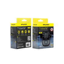 Ασύρματα ακουστικά Bluetooth με θήκη φόρτισης - T39 - Awei - 888643 - Black