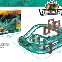 Σετ αυτοκινητόδρομος DIY δεινοσαύρων - Dino Track - 888-59 - 949654